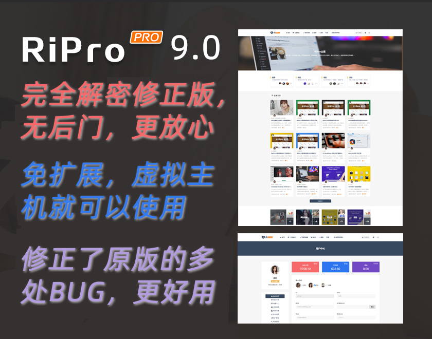 ripro最新9.0修正版-习书阁